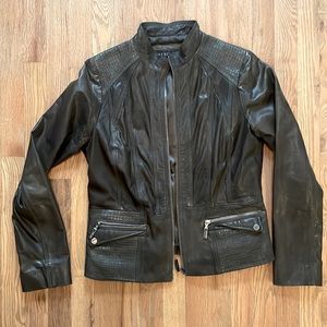 Bernardo leather jacket